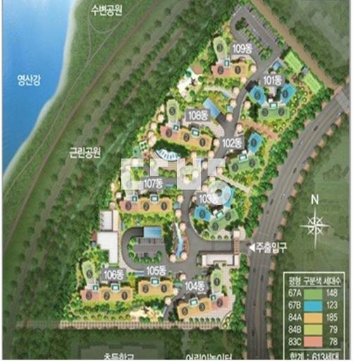 (조정가)4베이,A타입,확트인뷰,초품아,내부아주깨끗,생활권편리,강변산책로 - View 4